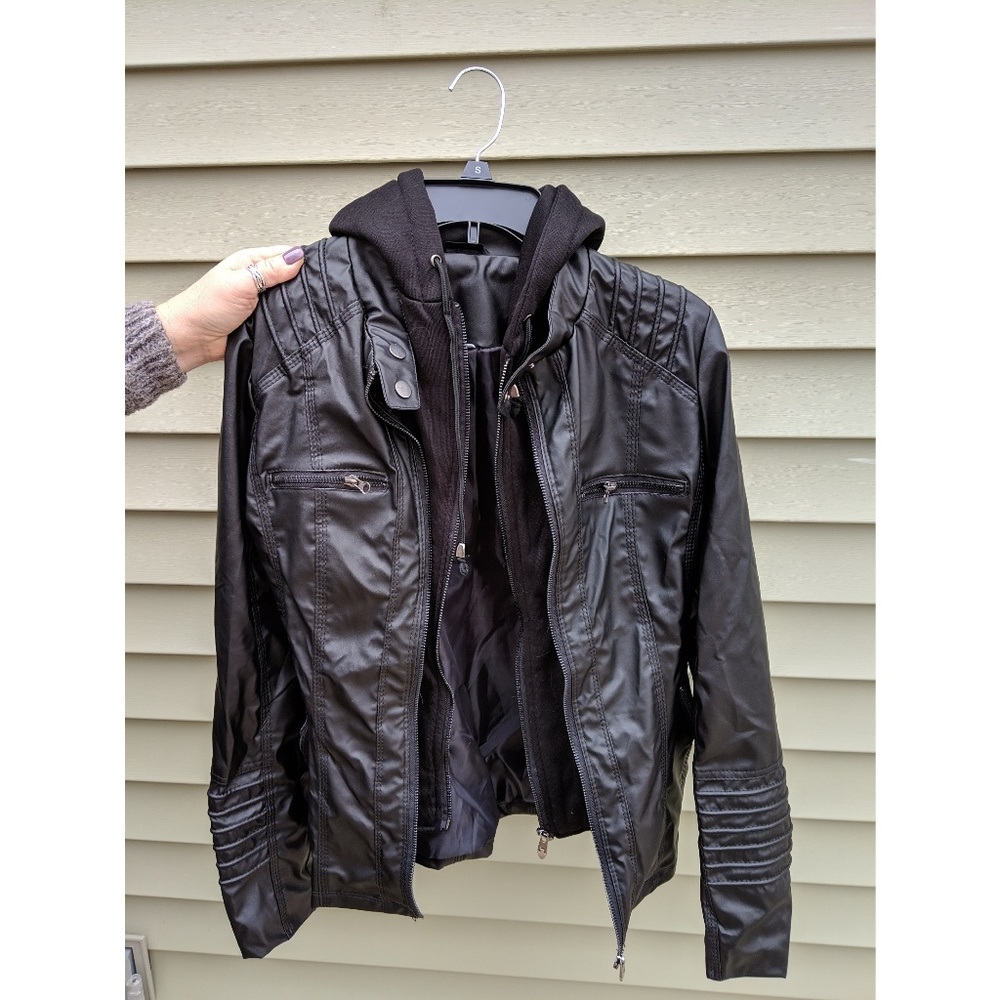 NEW Faux leather jack - Picture 4 of 4